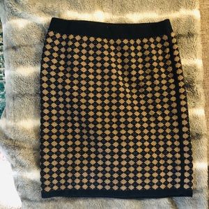 Club Monaco mini skirt 100% wool